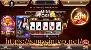 Mini poker là biến thể game slot độc lạ