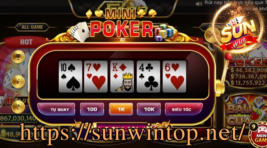 Bí kíp chơi Mini poker cho tân thủ