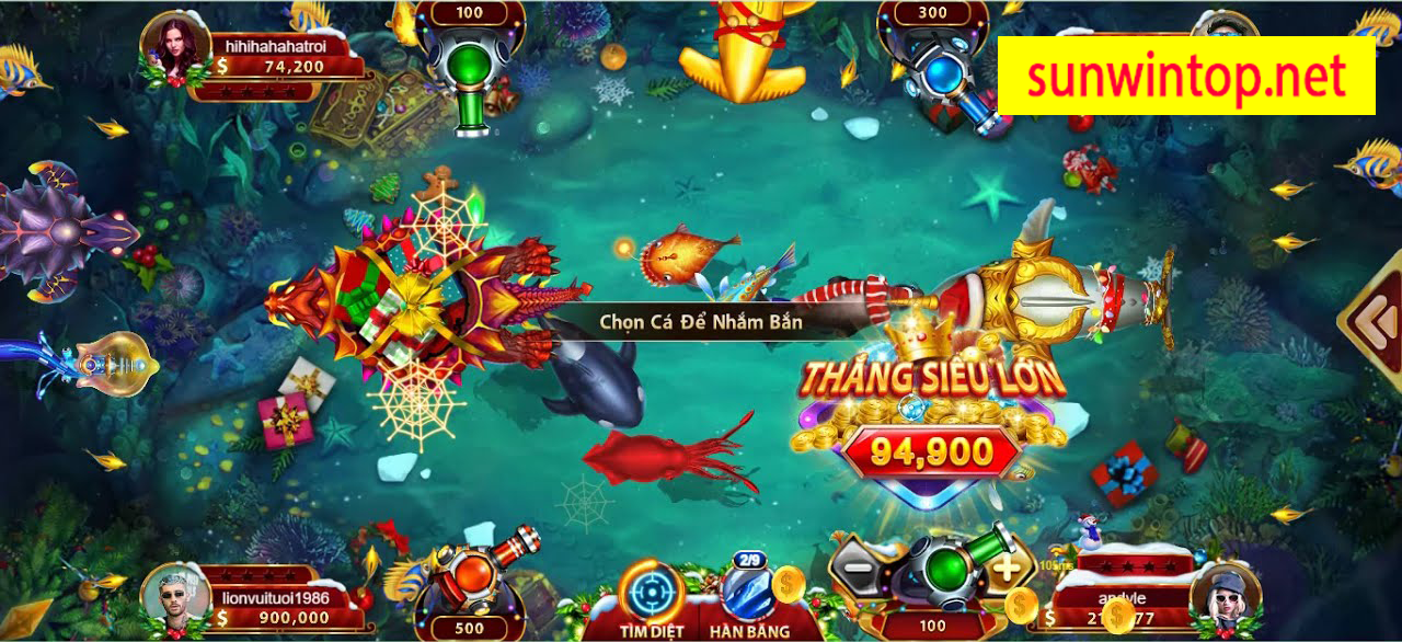 khuyến mãi hấp dẫn game bắn cá